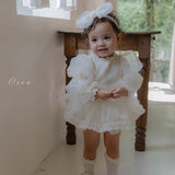 ［OREN］Sebrin organza dress suit