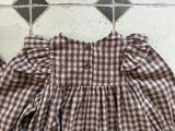 ［OREN］Madeleine embroidery rompers