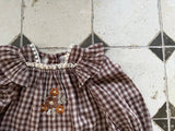 ［OREN］Madeleine embroidery one-piece (kids)