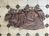 ［OREN］Madeleine embroidery one-piece (kids)