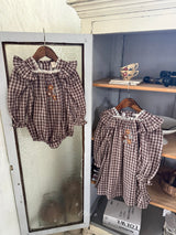 ［OREN］Madeleine embroidery one-piece (kids)