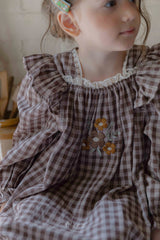 ［OREN］Madeleine embroidery one-piece (kids)