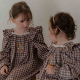 ［OREN］Madeleine embroidery one-piece (kids)