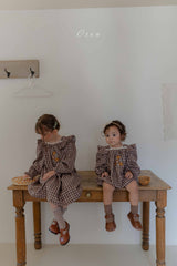 ［OREN］Madeleine embroidery rompers