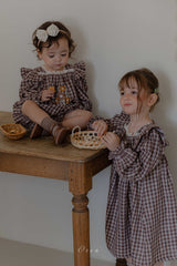 ［OREN］Madeleine embroidery one-piece (kids)