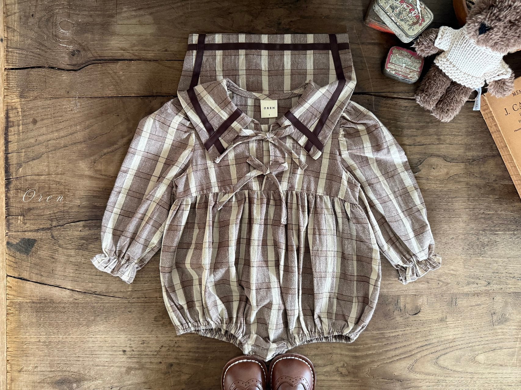 ［OREN］Manon autumn rompers