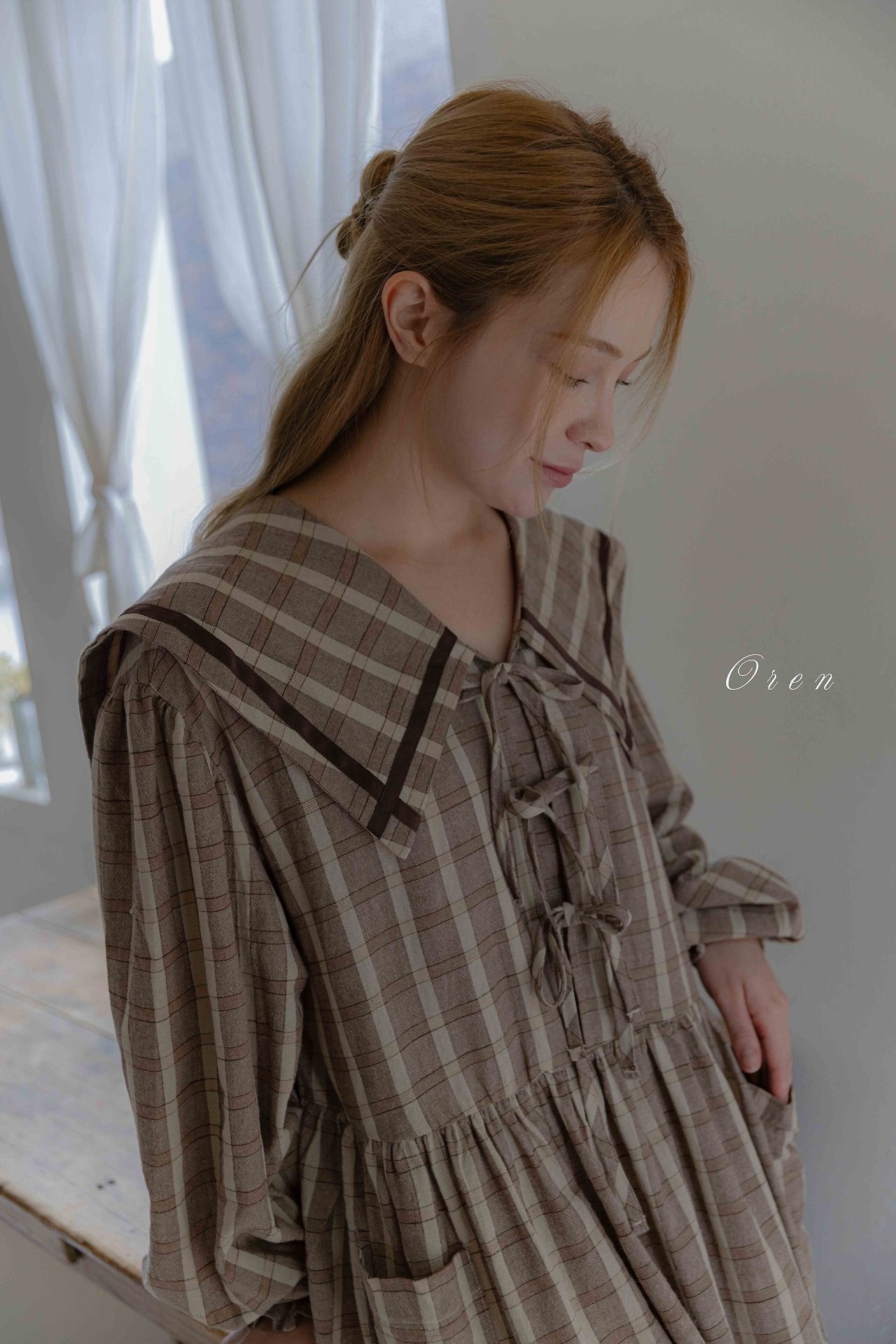 ［OREN］Manon autumn one-piece (mom)