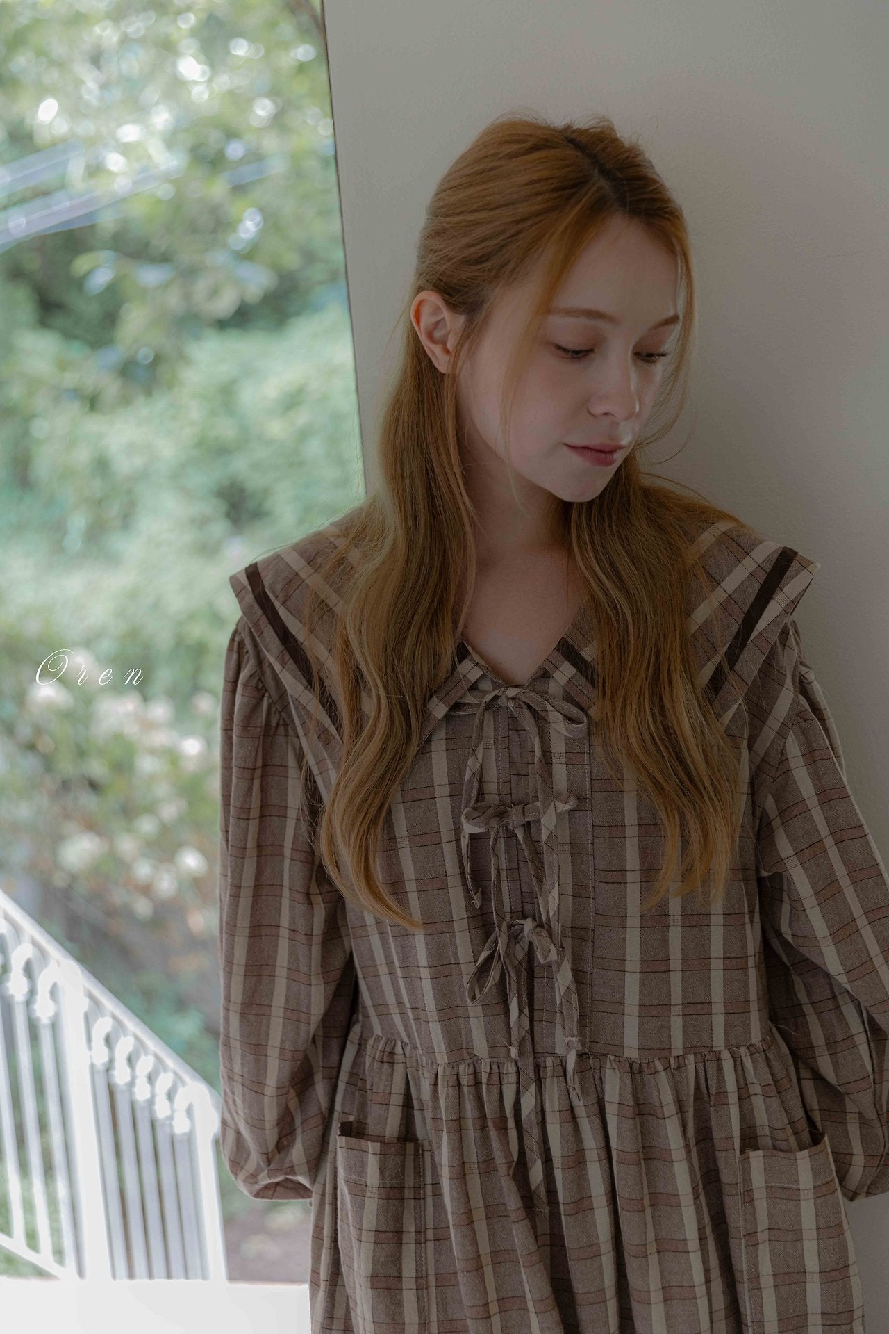 ［OREN］Manon autumn one-piece (mom)