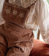［OREN］Olive garden overalls