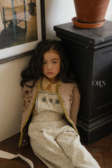 ［OREN］Olive garden overalls