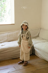 ［OREN］Olive garden overalls