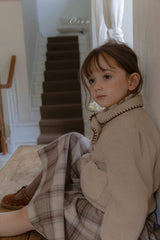 ［OREN］Manon knit ribbon cardigan