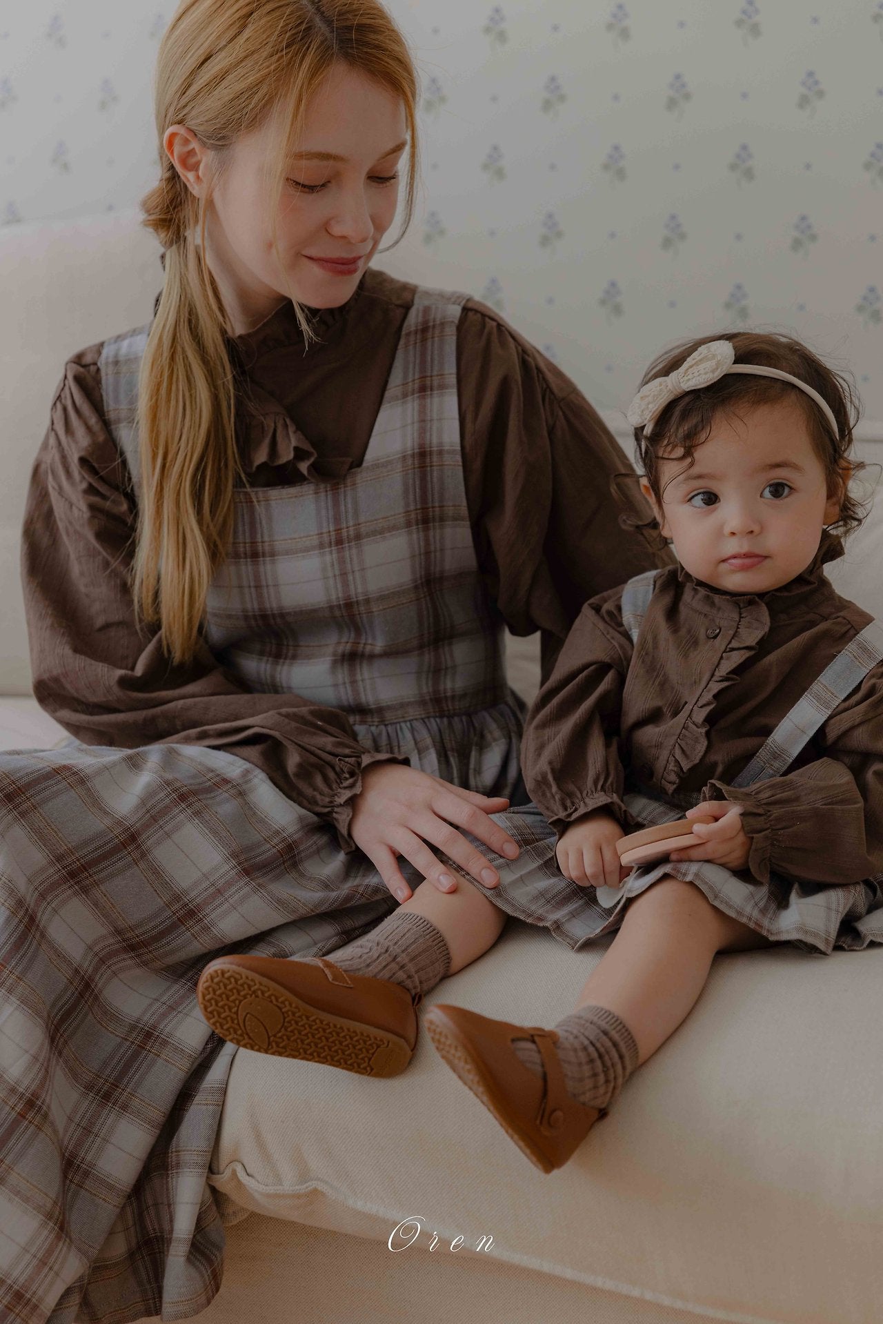 ［OREN］Lea frill blouse (kids)