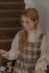［OREN］Lea frill blouse (mom)