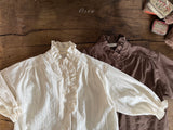 ［OREN］Lea frill blouse (kids)