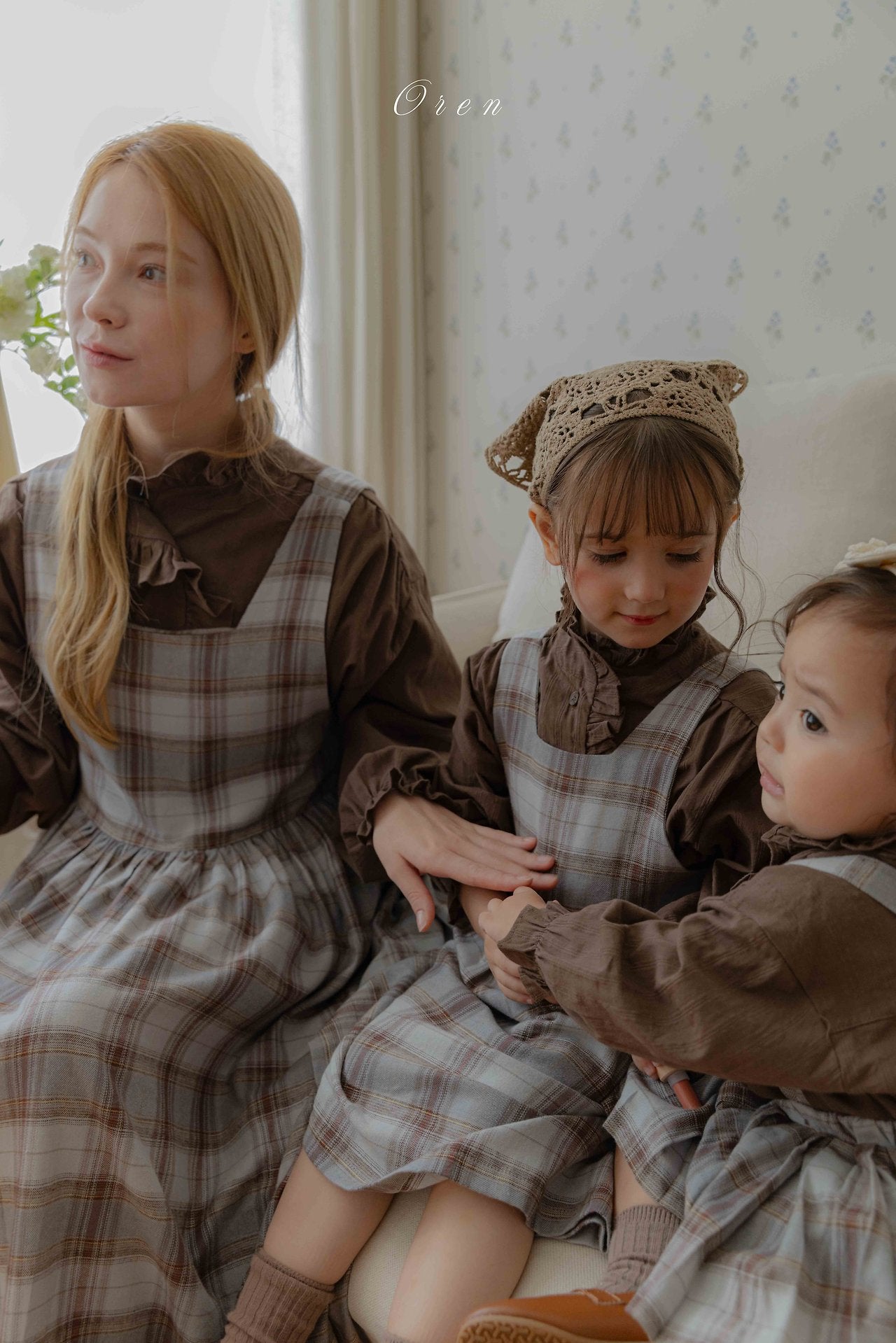 ［OREN］Lea frill blouse (kids)