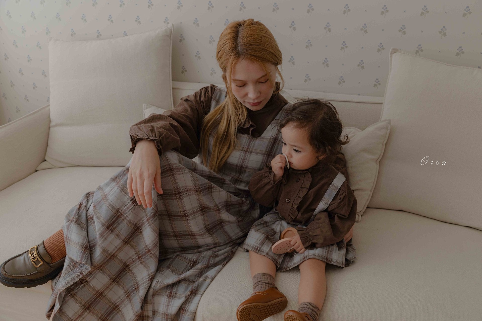 ［OREN］Lea frill blouse (kids)