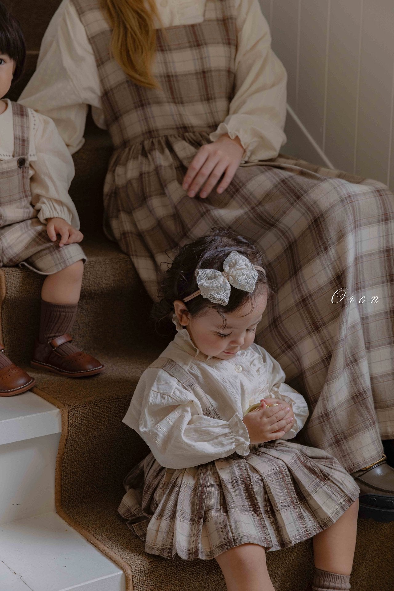 ［OREN］Lea frill blouse (kids)