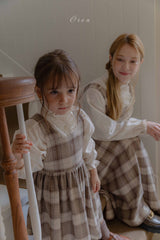 ［OREN］Lea frill blouse (mom)