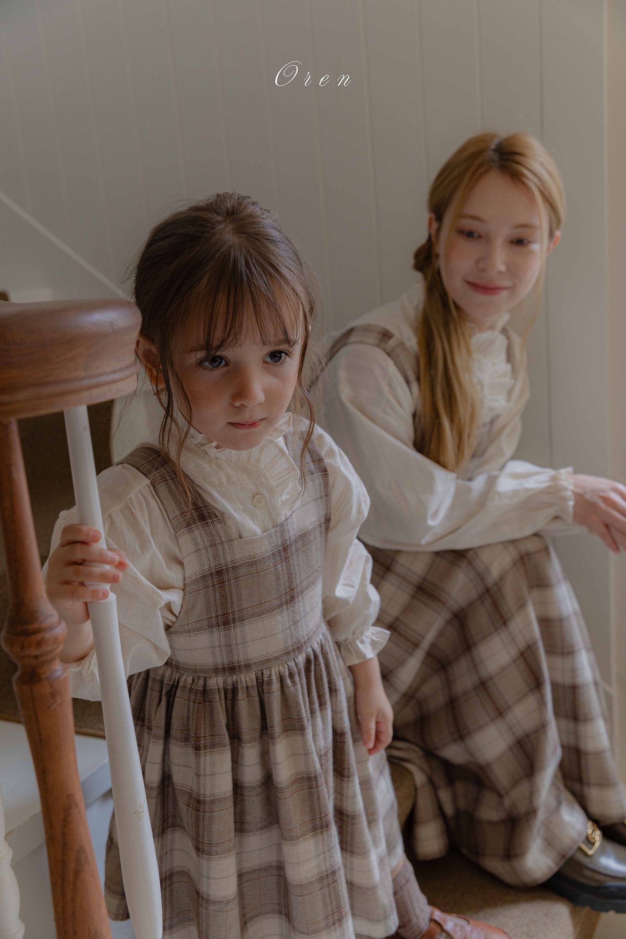 ［OREN］Lea frill blouse (kids)