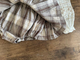 ［OREN］Leo classic check bloomer skirt