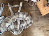［OREN］Leo classic check bloomer skirt