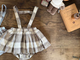 ［OREN］Leo classic check bloomer skirt