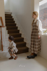 ［OREN］Leo classic check one-piece (mom)