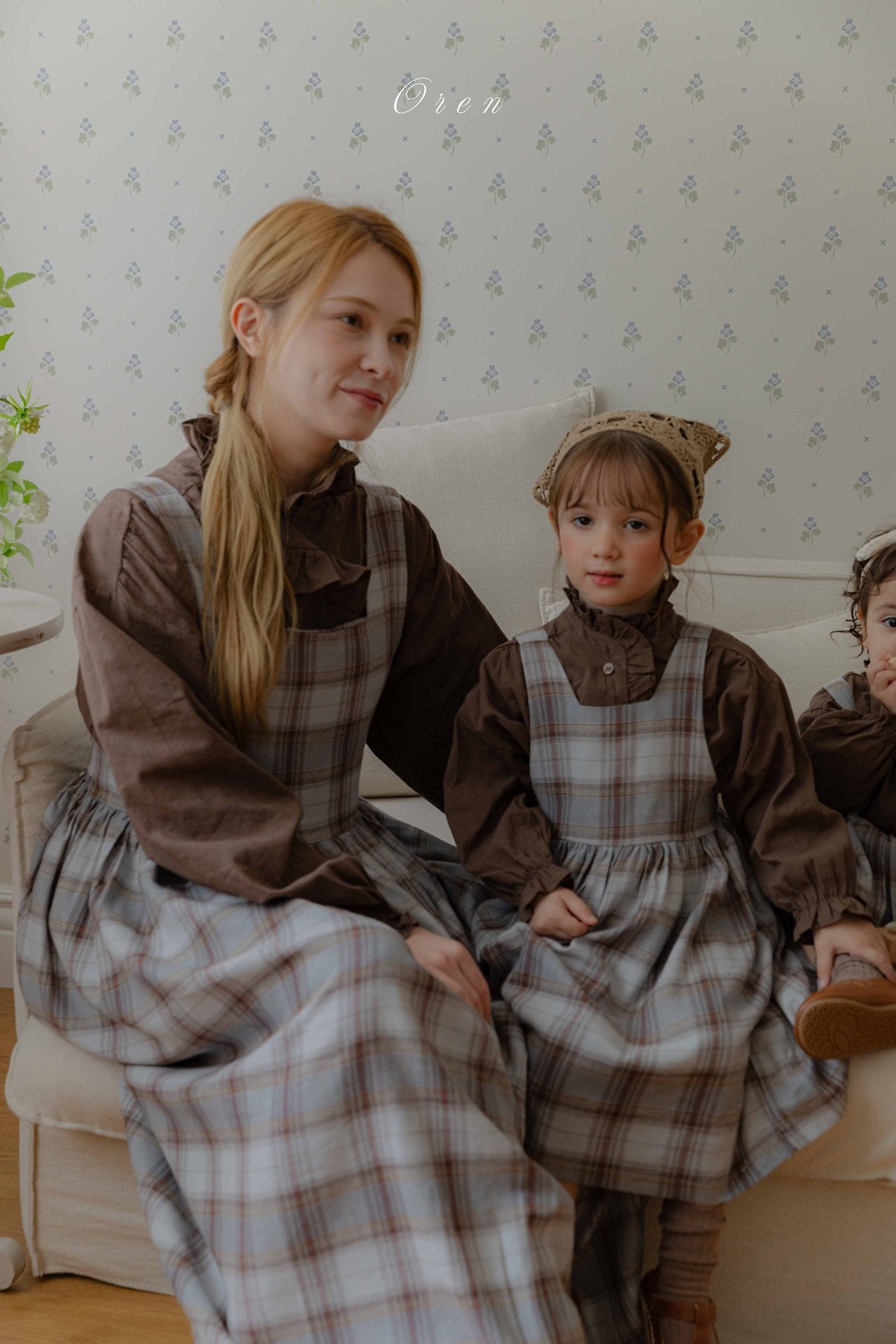［OREN］Leo classic check one-piece (kids)