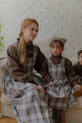 ［OREN］Leo classic check one-piece (kids)
