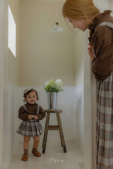 ［OREN］Leo classic check bloomer skirt