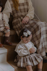 ［OREN］Leo classic check bloomer skirt