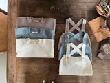 ［OREN］Roen knit sweater & overall set