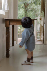 ［OREN］Roen knit sweater & overall set
