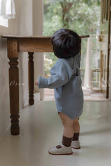 ［OREN］Roen knit sweater & overall set
