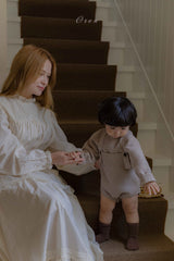 ［OREN］Roen knit sweater & overall set