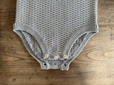 ［OREN］Bruno knit cardigan & overall set