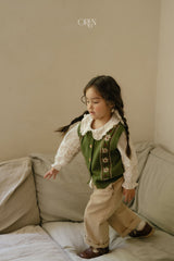 ［OREN］Honey beige blouse