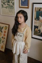 ［OREN］Honey beige blouse