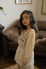 ［OREN］Honey beige blouse