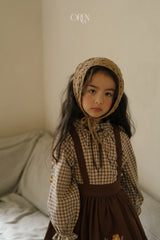 ［OREN］Mignon check blouse