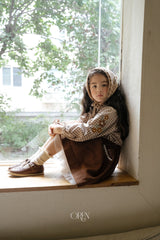 ［OREN］Mignon check blouse