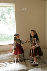 ［OREN］Mignon check blouse