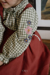 ［OREN］Mignon check blouse