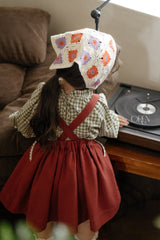 ［OREN］Mignon check blouse
