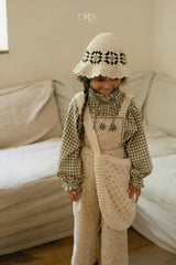 ［OREN］Mignon check blouse