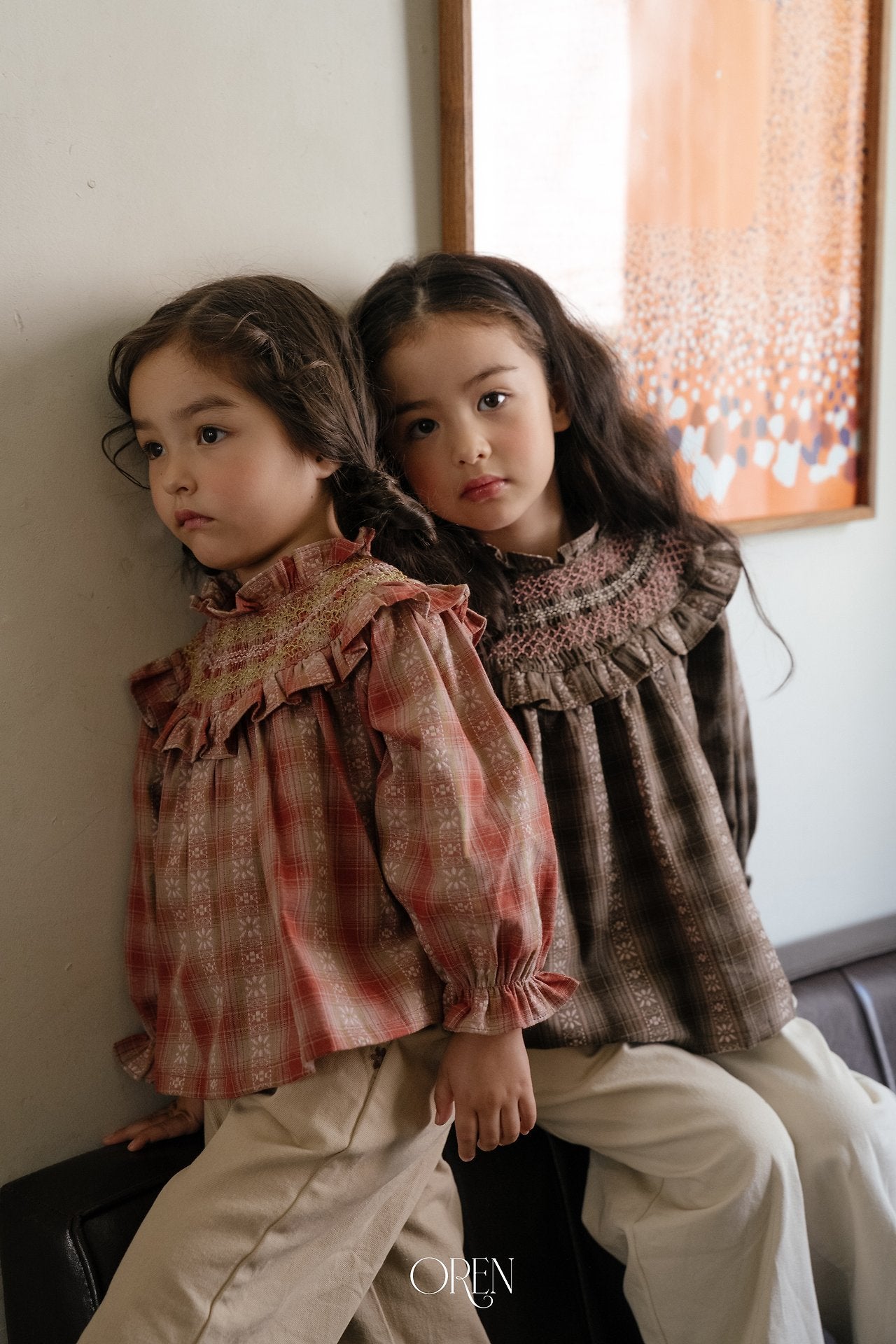 ［OREN］Matilde smock blouse