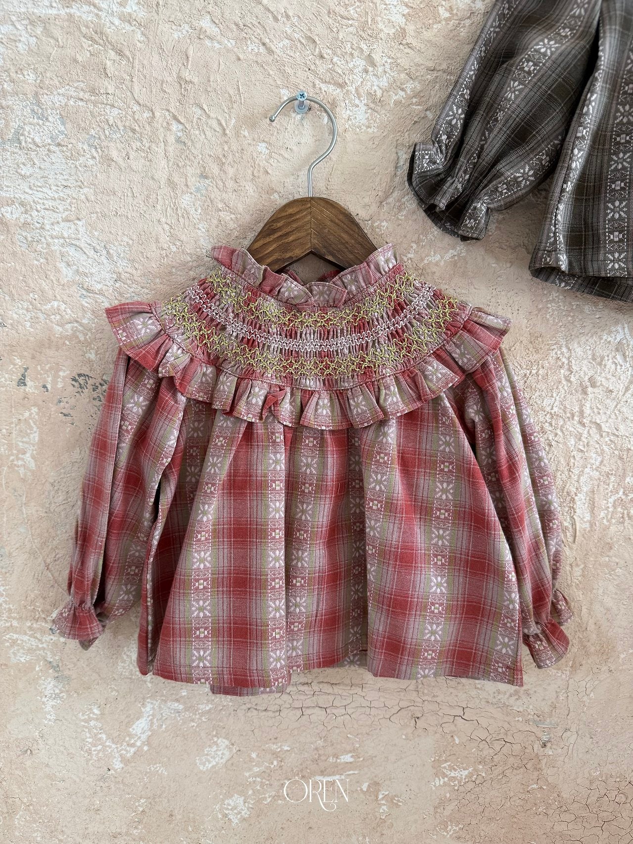 ［OREN］Matilde smock blouse