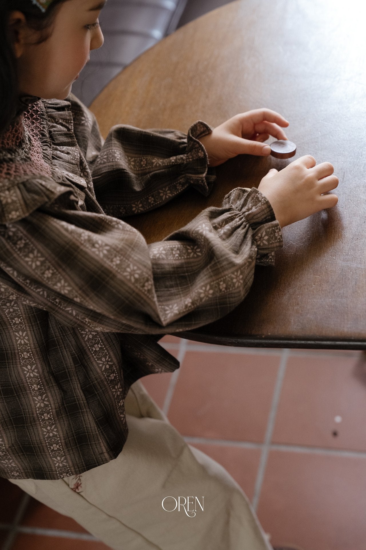 ［OREN］Matilde smock blouse
