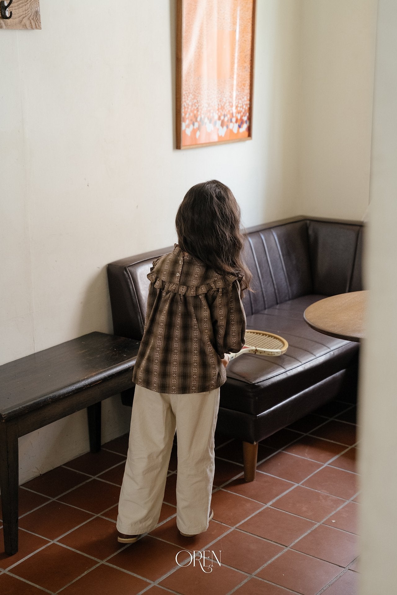 ［OREN］Matilde smock blouse